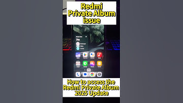 How to access private album in redmi | Private Album Open Problem