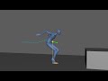 重心の可視化を行うサポートユニット 成果物 | Bifrost for Maya Rigging Challenge