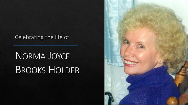 Funeral Service for Norma Joyce "Brooks" Holder
