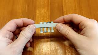How to Build - Simple 4-Cylinder Lego Engine