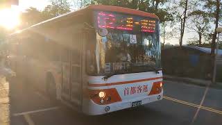 (首都客運) 62路線 行經龍山寺 三重-東園 397-FM 大宇低地板公車