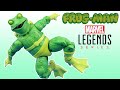 🐸 Marvel Legends HOMEM-SAPO / FROG-MAN wave Aranhaverso / Metalóide - Action Figure Review Hasbro