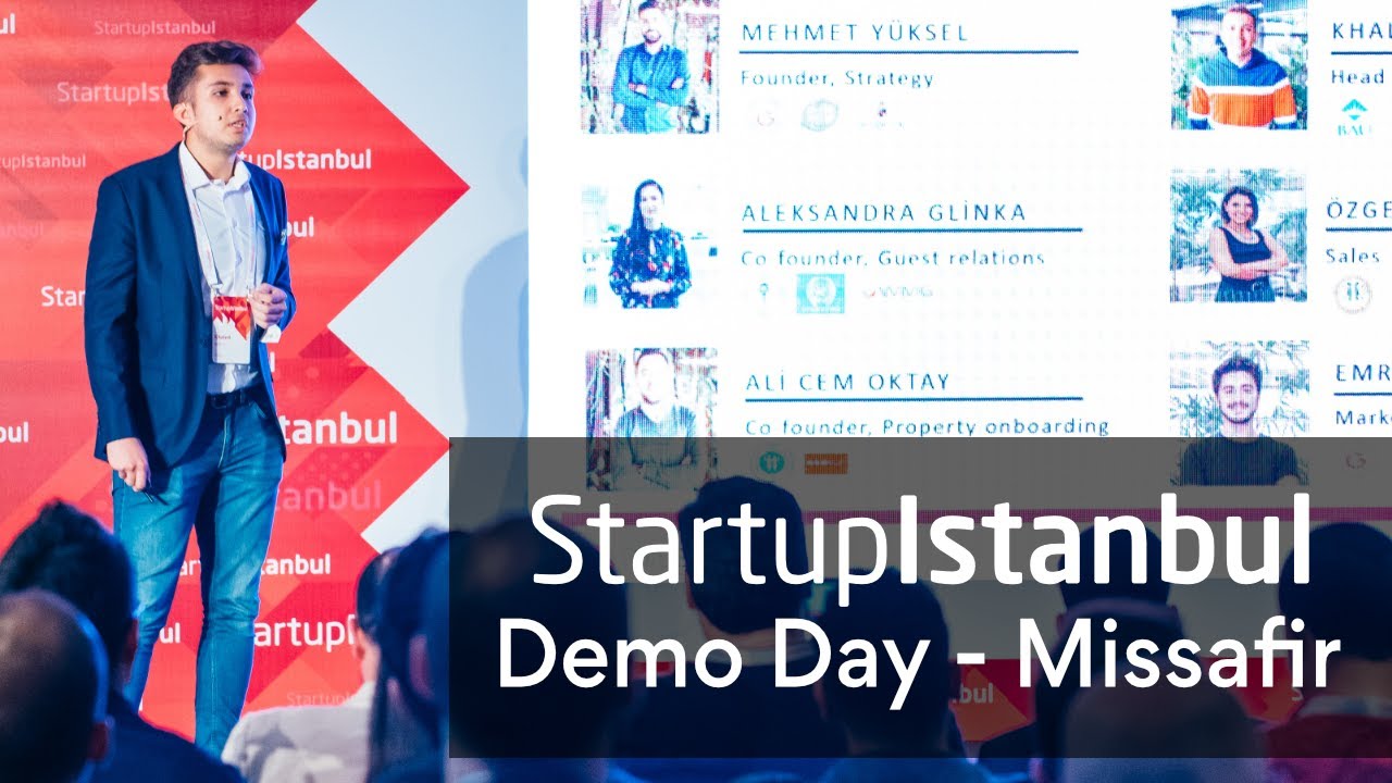 Missafir - Startup Istanbul Top 100 Demo Day 2019
