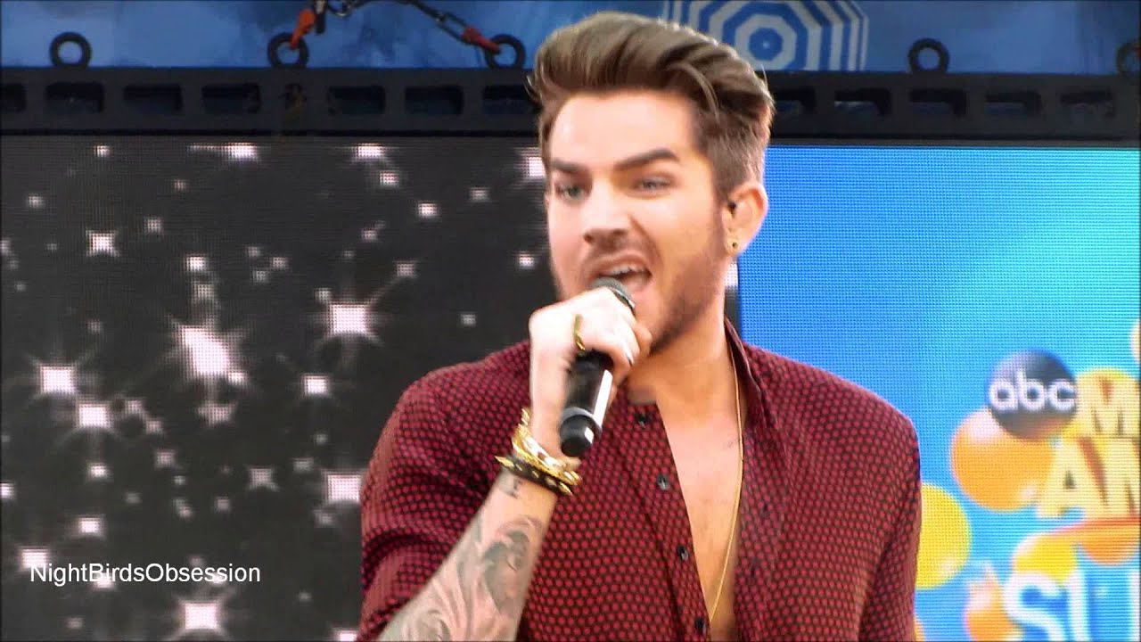 ADAM LAMBERT "Evil In the Night" Central Park, NYC 6.19.2015