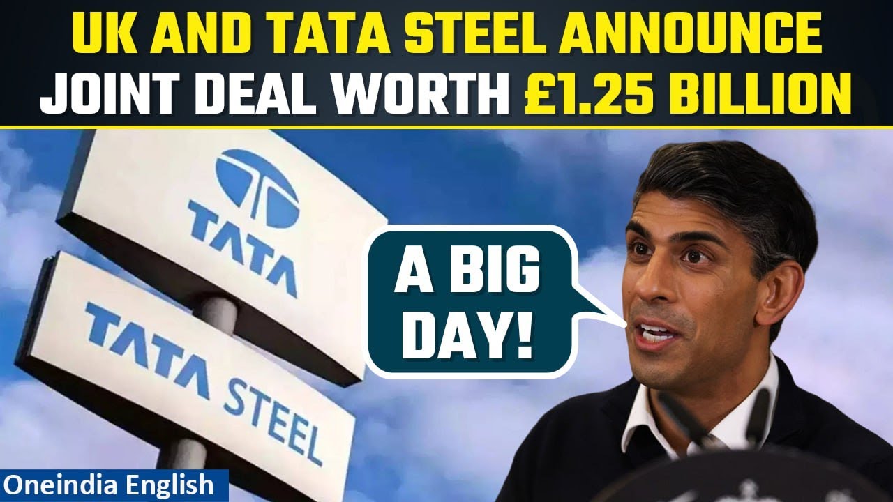 Tata Steel and UK announce £1.25 billion joint investment deal for Wales  steel unit