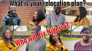 Asking Nigerians In The UK about Life In UK & Their plans to move back To Nigeria / Funny reactions
