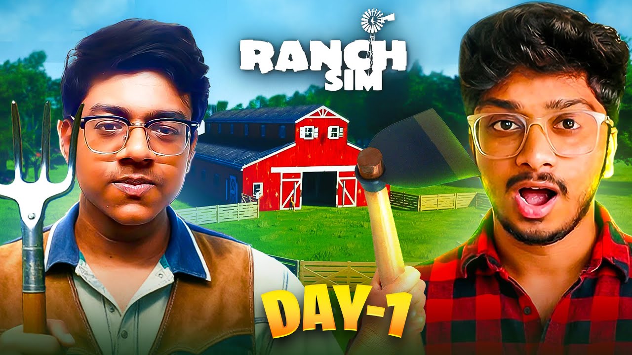 Youtube Ranch's Ranch Simulator LIVE | Building My First Ranch From Scratch (Day 1 ...