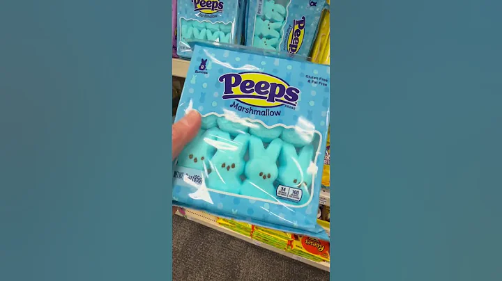 Peeps marshmallow #asmr #satisfying #viral #short #eastercandy