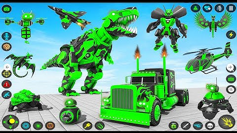 Multi Robot Transforming Game: Mech Robot Transforming Game/ Android Gameplay- Best Robot Shooting