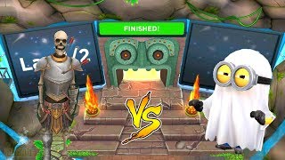 Temple Run 2 Spirits Cove Sir Montague vs Despicable Me 2 Minion Rush Ghost Minion screenshot 3