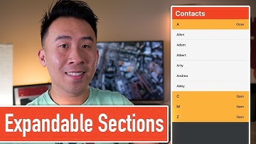 Expandable and Collapsible Sections UITableView (Ep 3)