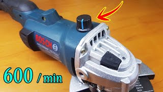 The simple way to control the speed An Angle Grinder Resimi