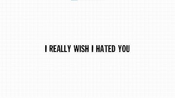 blink-182 - i really wish i hated you lyrics