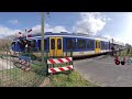 Vr 360° Spoorwegovergang Station Ermelo 😱10K😱 // Vr 360° Dutch railroad crossing