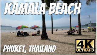 Strolling Along Kamala Beach: Relaxation in 4K | Phuket, Thailand