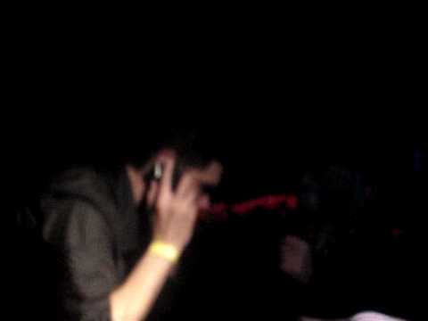 Foxboro Hot Tubs fan calls wife onstage w/ Billie Joe - Bowery Electric 4/25/10