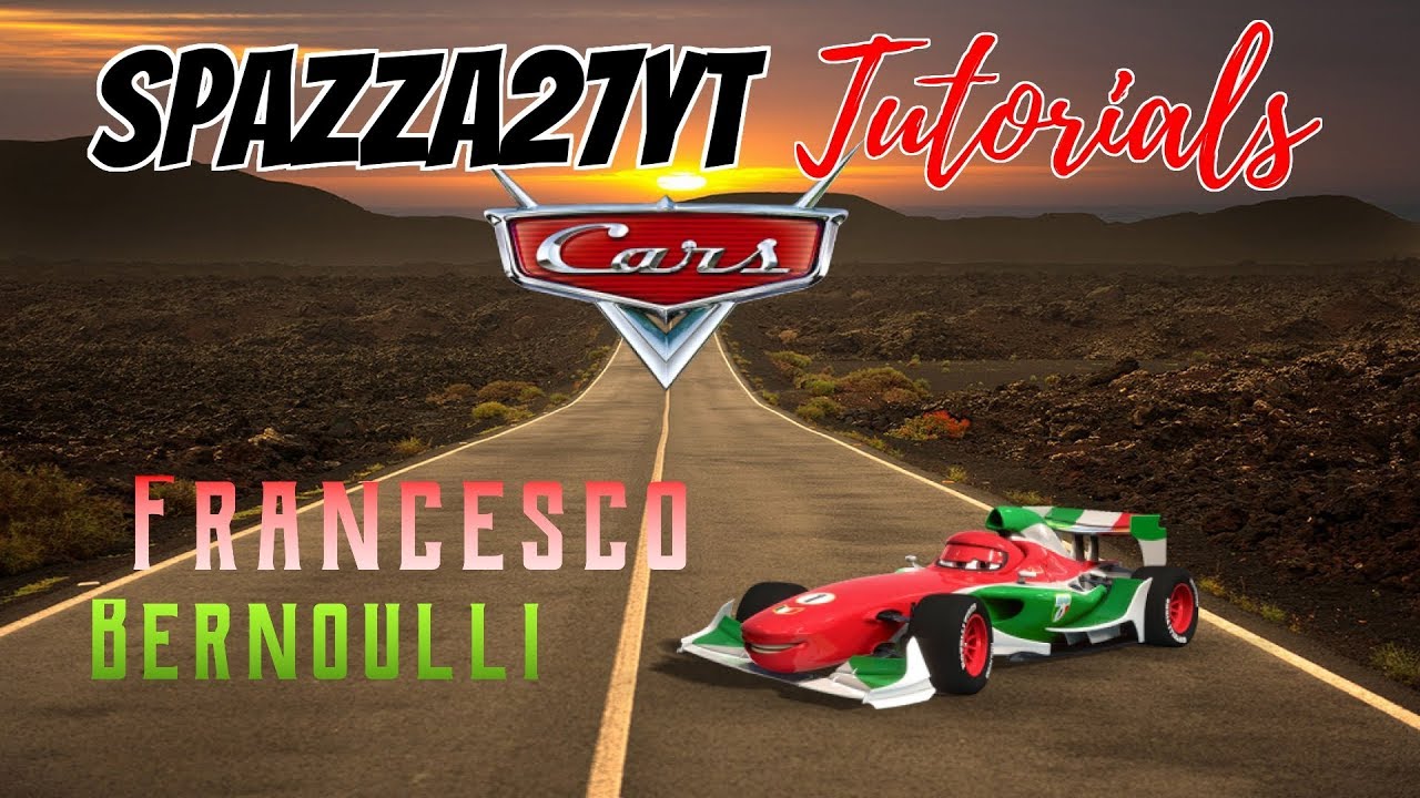 Minecraft Disney Pixar Cars Francesco Bernoulli Tutorial - YouTube