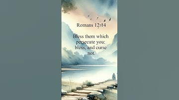 Bible Verse - Romans(12:14) KJV, #Jesus #love #Bibleverse,#faith,#Grace