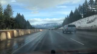 Rocky mountains I80 Time lapse