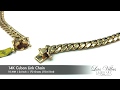 10mm Cuban Link Chain in 14k Gold