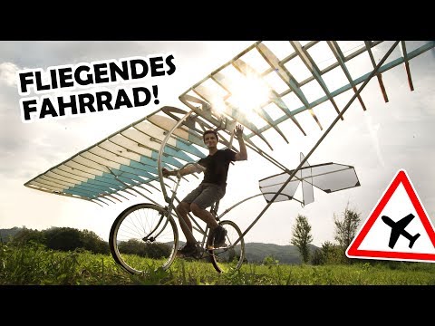 Transforming a bike into HOMEMADE PLANE! | FLYING BIKE #1 (with english subtitles)