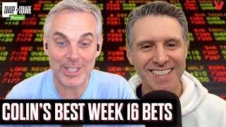 Colin Cowherd's NFL Week 16 Bets: Cowboys-Dolphins, Ravens-49ers, Patriots-Broncos | Sharp or Square