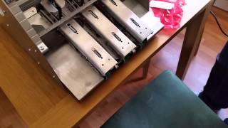 Friction feeder - Vacuumatic TCF - with lightweight seperators fitted counting panty liners Pt2