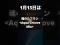 366日めぐソン紹介・『魂のルフラン Aqua Groove Mix』 #林原めぐみ
