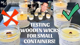 Revealing the Secret to Perfect Wooden Wicks for Small Containers