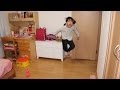 今日から自分の部屋で寝るからハイテンション