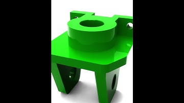 Practice Drawing |#Industrial||#SolidWorks||Mechanical |#videos #shorts@DesignWithAjay​