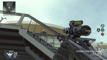 Black Ops II 1v9 Veteran Bots Gameplay