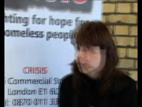 crisis uk homeless promo video tina rhodes