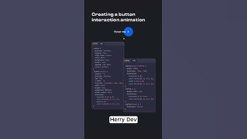 🖱️ Interactive Button Animations ✨  Master CSS Magic! 💻 #shorts #short #video #views #coding #ai
