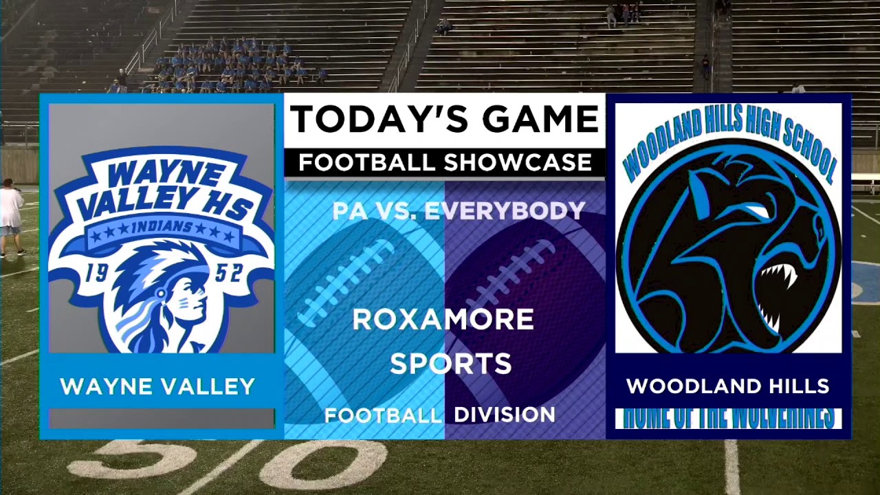 Live Football Showcase on Roxamore Sports Woodland Hills vs. Wayne Valley