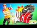 Видео с игрушками — Роботы-поезда и Мастер Тук-Тук — День рождения Кея @Игрушки Gulliver