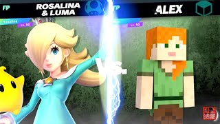 Super Smash Bros Ultimate Amiibo Fights  – Rosalina vs the World #85 Rosalina vs Alex