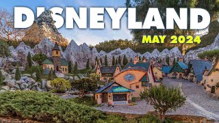 Space Mountain, Storybook Land, Mark Twain and more on a busy day  | Disneyland Tour May 2024