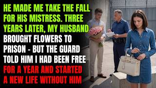 He Sacrificed Me For His Lover. Years Later He Visited Prison To Find My Cell Entirely Empty.