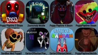 Poppy Playtime Chapter 3 Mod CraftyCorn +Catnap Claws, Poppy 4 Steam, Sandbox In Space, Banban 7+2