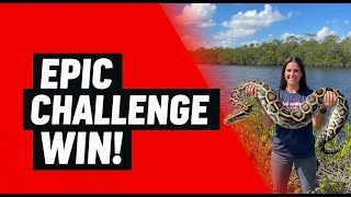 Florida Woman's Epic Python Challenge Win!
