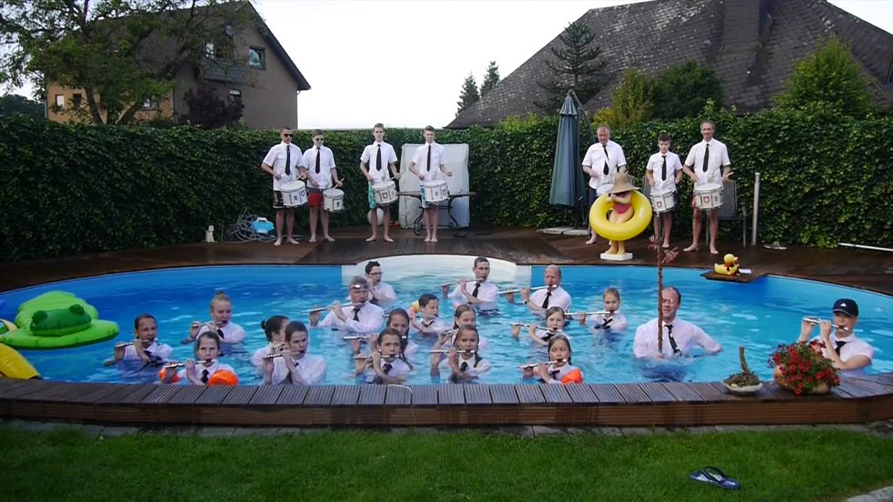 Cold Water Challenge 2014 Feuerwehr-Spielmannszug Neuenkirchen