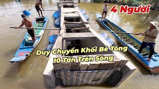 Đây Là Cách Duy Chuyển, Và Lắp Đặc Cống Nặng Gần 10 Tấn, Không Cần Đến Máy,Móc by Kim Lợi KLY 32,424 views 3 days ago 33 minutes