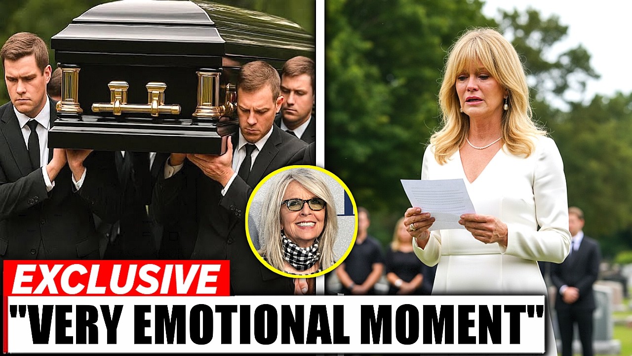 Diane Keaton's Funeral, Goldie Hawn TRIBUTE Is STUNNING! - YouTube