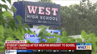 One in custody after stolen gun found at West High School, Knoxville police say