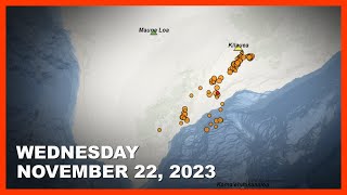 Kilauea Volcano “Brief Seismic Crisis”, Chain Of Craters, Park Vendors Wanted (Nov. 22, 2023) by Big Island Video News 6,196 views 5 months ago 2 minutes, 49 seconds