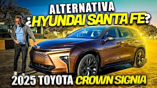 2025 Toyota Crown Signia • ¿SERA EL MEJOR SUV de lujo mediano?