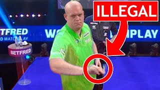 SHOCKING: Dart Players MVG Uses ILLEGAL Darts During PDC Match, You Won't Believe It!