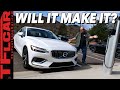 Can The 2019 Volvo S60 T8 Plug-in Hybrid Actually Make It 22 Miles PURELY On Electricity?