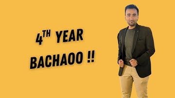 Use Your 4th Year! The Smartest Way to Prepare for GATE & Competitive Exams.